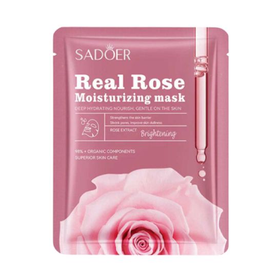 Sadoer Real Rose Moisturizing Facial Mask - 25gm