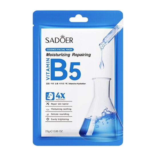 Sadoer Vitamin B5 Moisturizing Repairing Facial Mask - 25gm