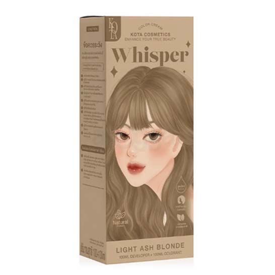 Kota Cosmetics Hair Color Cream Whisper Light Ash Blonde - 100ml