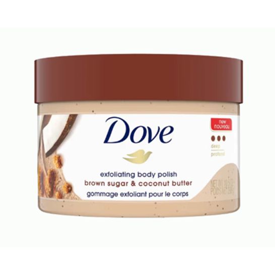 Dove Exfoliating Brown Sugar & Coconut Butter Body Scrub - 225ml