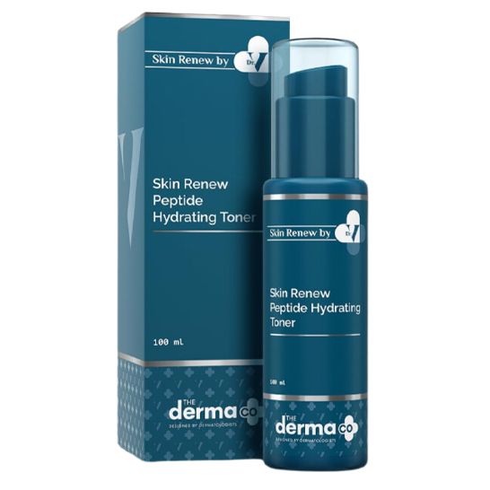 The Derma Co X Dr V Skin Renew Peptide Hydrating Toner with Peptide & Hyaluronic Acid - 100ml