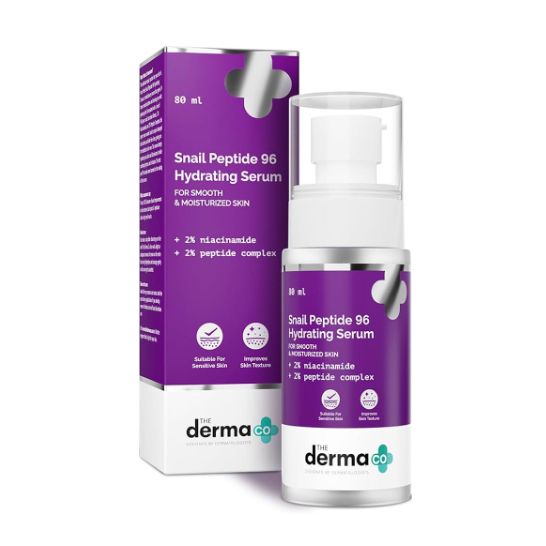 The Derma Co Snail Peptide 96 Hydrating Serum - 30ml