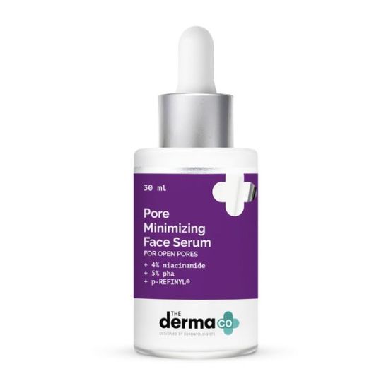 The Derma Co Pore Minimizing Face Serum with 4% Niacinamide, 5% PHA and p-REFINYL® - 30ml