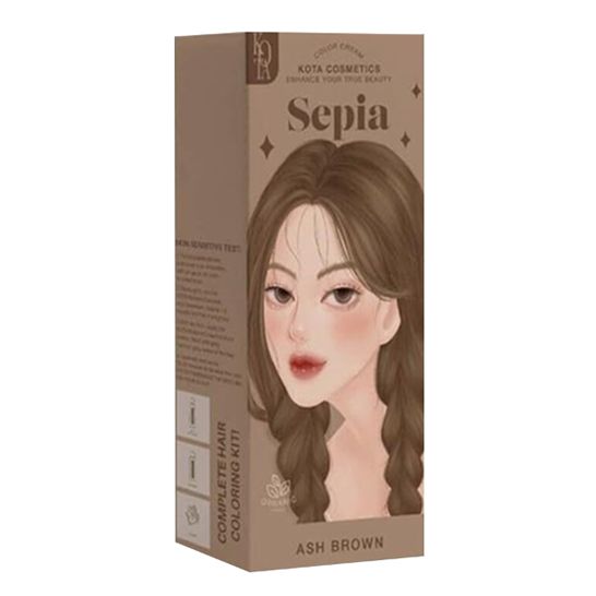 Kota Cosmetics Hair Color Cream Sepia - 100ml