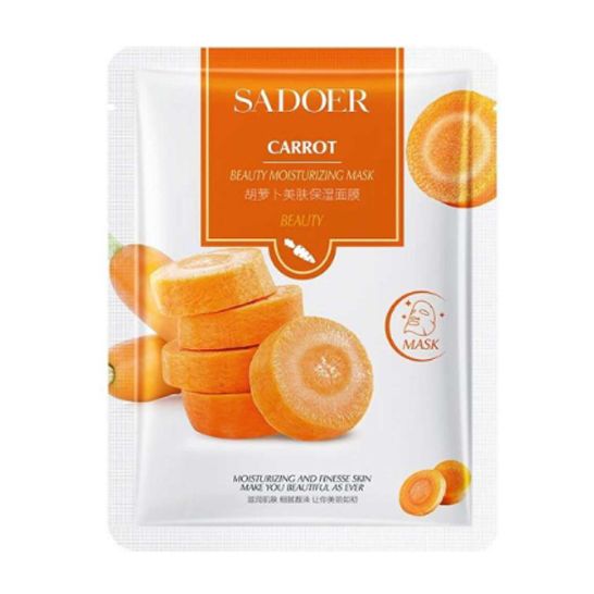 Sadoer Carrot Beauty Moisturizer Mask - 25gm