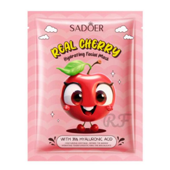 Sadoer Real Cherry Hydrating Facial Mask - 25gm