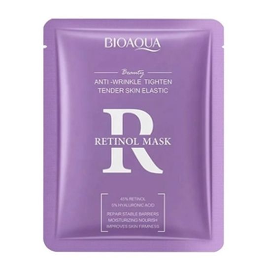 Bioaqua Anti Wrinkle Tighten Tender Skin Elastic Retinor Facial Mask - 25gm