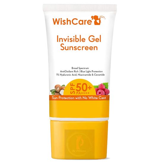 WishCare Invisible Gel Sunscreen SPF 50+ PA++++ (50gm)