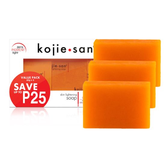 Kojie San Skin Lightening Soap (65gm pack of 3pcs)