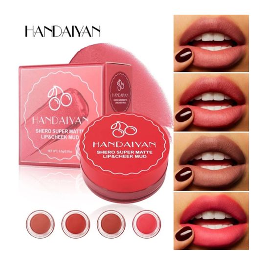 Handaiyan Shero Super Matte Lip & Cheek Mud - 5.5g