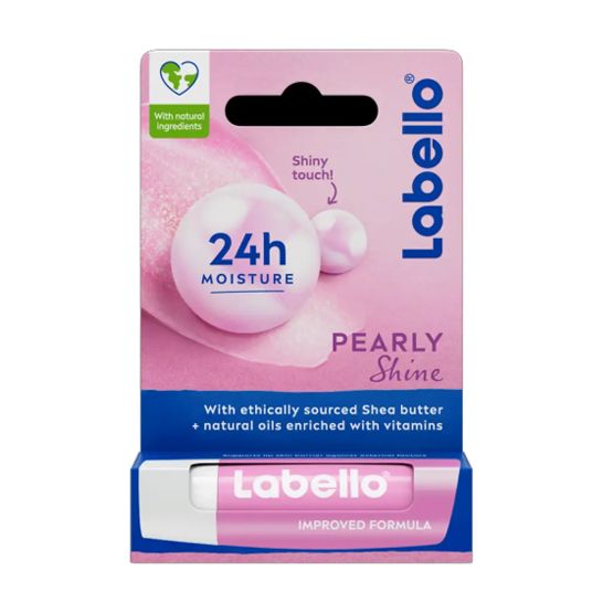 Labello Pearly Shine Lip Balm - 4.8gm