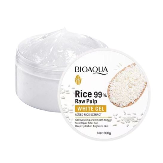 Bioaqua Rice Raw Pulp White Gel - 300g