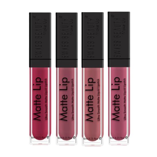 Swiss Beauty Ultra Smooth Matte Liquid Lipstick - 6ml