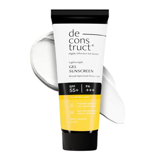 Deconstruct Face Gel Sunscreen SPF55 + & Pa+++ (50gm)